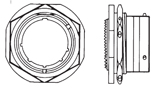 MS27468/KJL7 Front-Side view