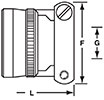 KPT06F/KPSE06F/MS3116F/MS3126F Plug