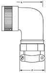 08 Style Right Angle Plug