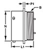 KPT00/KPSE00/MS3110/MS31220/KP_03 Receptacle Side View