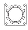 KPT00/MS3110 Solder Wall Mount Front View