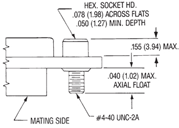Jackscrew L Low Profile