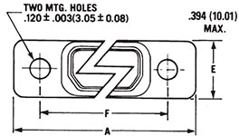 MDM-100 Only Dimensions