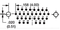 31 Contact Pin Termination Arrangement