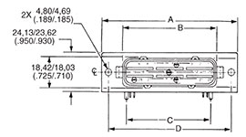 T3 Straight Dimensions