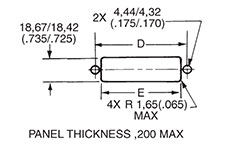 N3 Right Angle Dimensions
