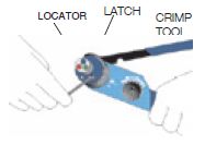Hand Crimp Tool for Machined Contacts Step 2