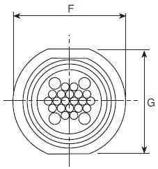 Standard Jam Nut Receptacle Dimensions 2