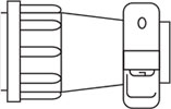 Standard Plastic Unsealed Endbell