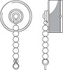 Receptacle Metal Dust Cap
