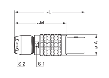 Metal Shell FFG line drawing