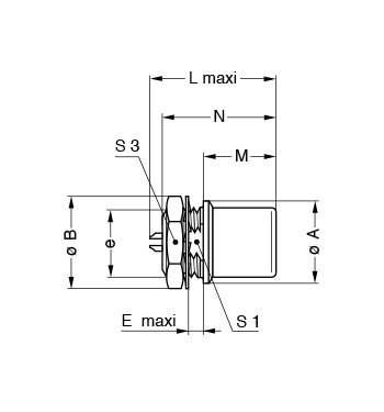 Metal Shell EHG line drawing