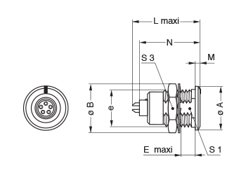 Metal Shell EKG line drawing