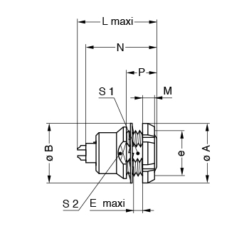 Metal Shell EEG line drawing