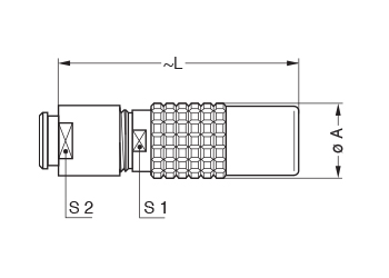 Metal Shell PHG 2 line drawing