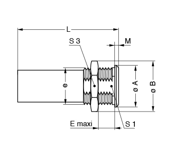 Metal Shell R line drawing