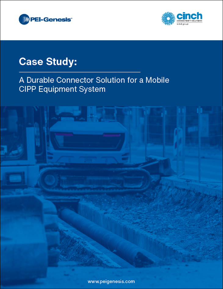 Cinch Connector Solution for a Mobile CIPP Equipment System