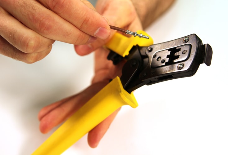 Hand Crimp Tool Operation Step 7