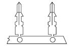 Sure-Seal® Non-Insulation Support 5K Reel Pins(1)
