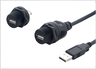 Sure-Seal® IP67 USB 2.0 Connectors Composite