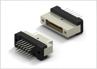 Ulti-Mate Nanominiature PCB Vertical Thru-Hole Connector
