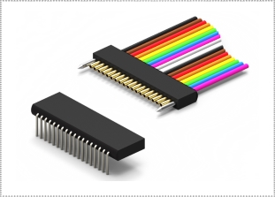 Ulti-Mate Nanominiature Wired Single Row Strip & PCB Connectors